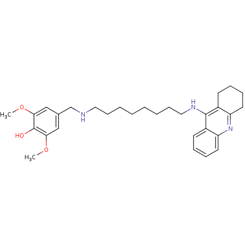 Chemical structure of BindingDB Monomer ID 50345201
