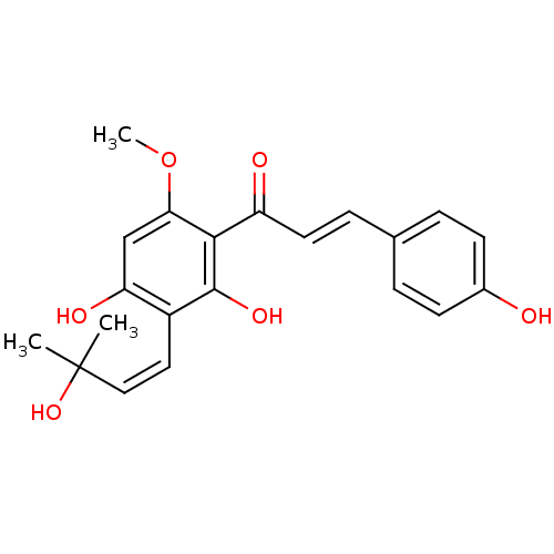 Chemical structure of BindingDB Monomer ID 50345338