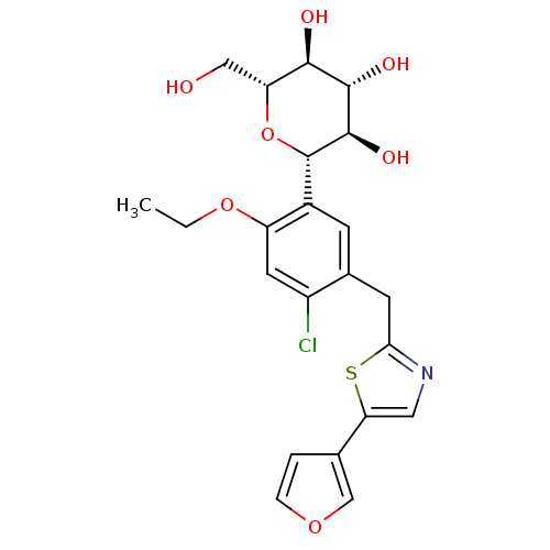 Chemical structure of BindingDB Monomer ID 50345348