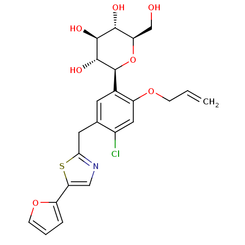 Chemical structure of BindingDB Monomer ID 50345353