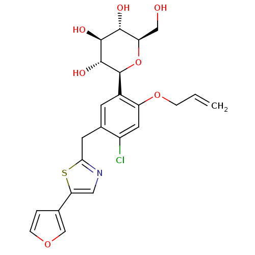 Chemical structure of BindingDB Monomer ID 50345354