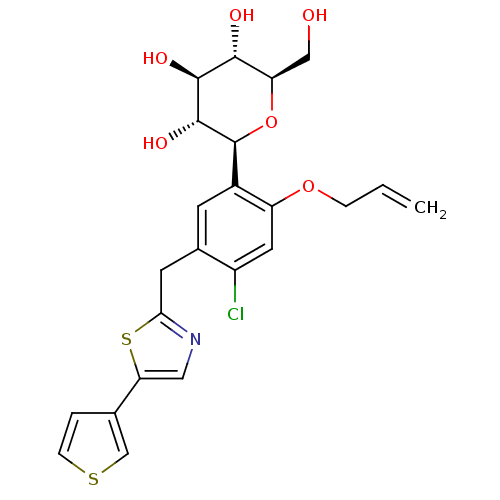 Chemical structure of BindingDB Monomer ID 50345356