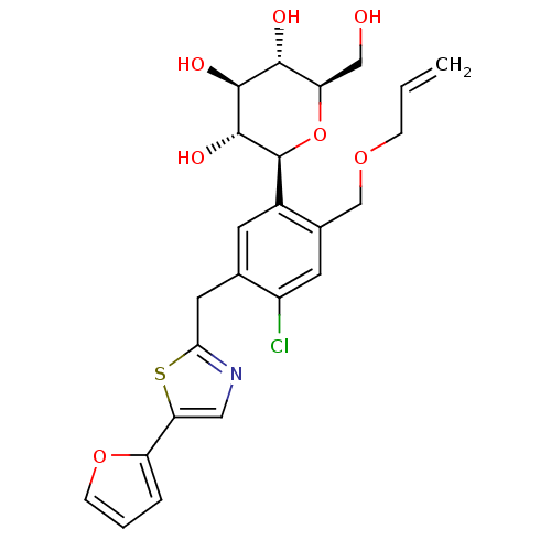 Chemical structure of BindingDB Monomer ID 50345371