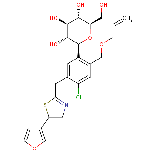 Chemical structure of BindingDB Monomer ID 50345372