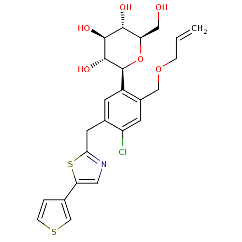Chemical structure of BindingDB Monomer ID 50345374