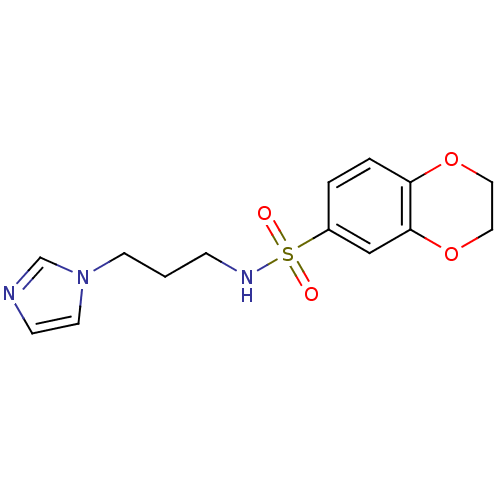 Chemical structure of BindingDB Monomer ID 50345646