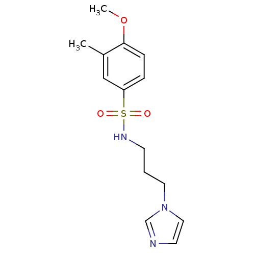 Chemical structure of BindingDB Monomer ID 50345665