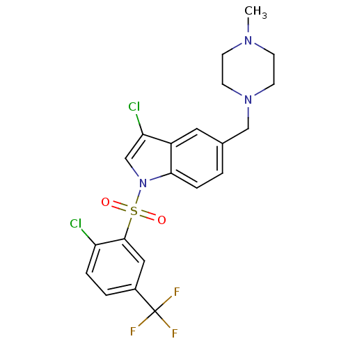 Chemical structure of BindingDB Monomer ID 50345756