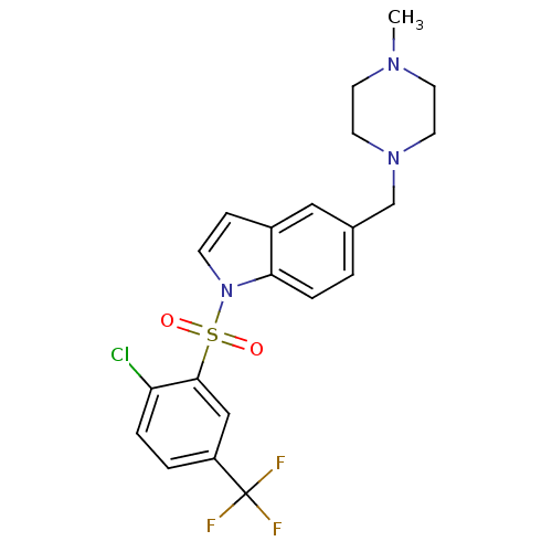 Chemical structure of BindingDB Monomer ID 50345766