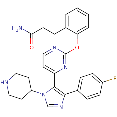 Chemical structure of BindingDB Monomer ID 50345780