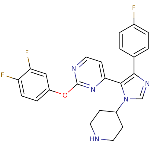Chemical structure of BindingDB Monomer ID 50345781
