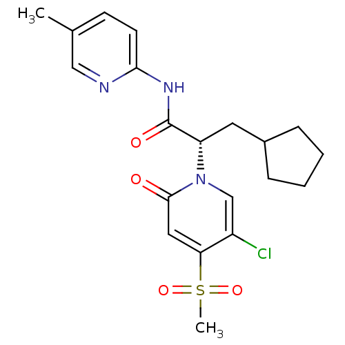 Chemical structure of BindingDB Monomer ID 50346013