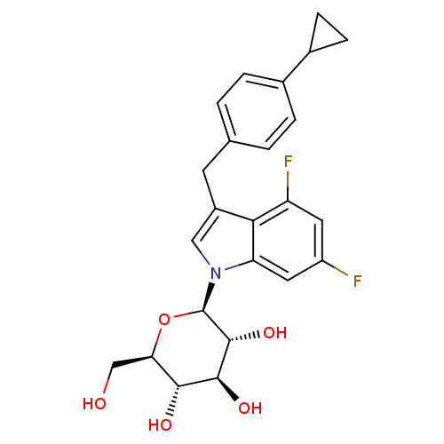 Chemical structure of BindingDB Monomer ID 50346267