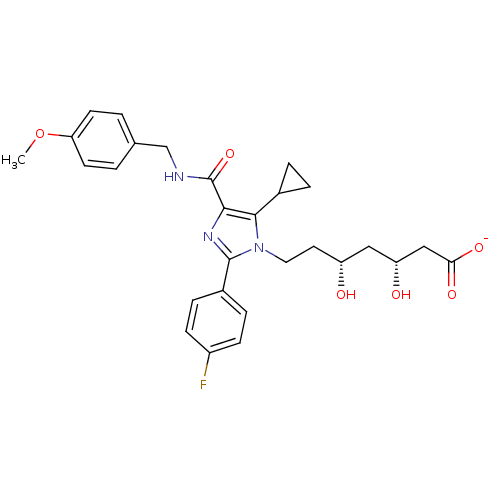 Chemical structure of BindingDB Monomer ID 50346282
