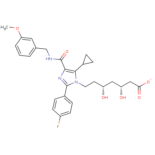 Chemical structure of BindingDB Monomer ID 50346283