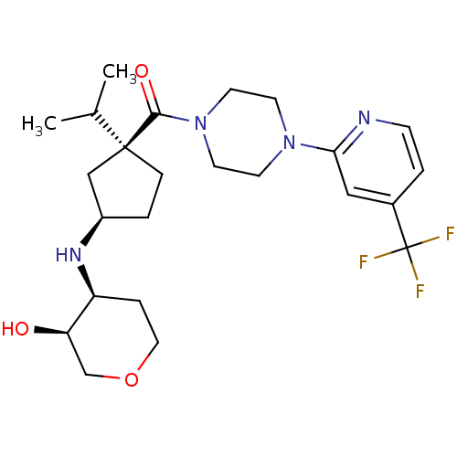 Chemical structure of BindingDB Monomer ID 50346309