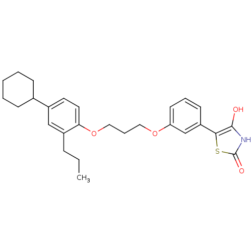 Chemical structure of BindingDB Monomer ID 50346496