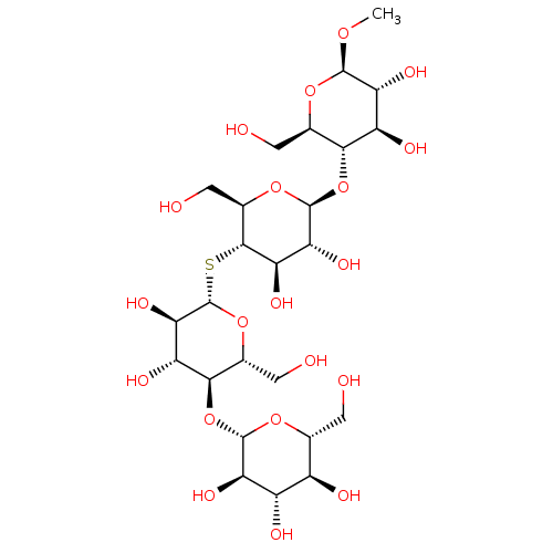 Chemical structure of BindingDB Monomer ID 50346884