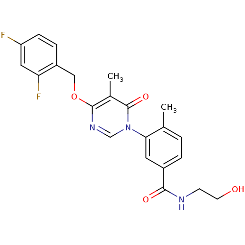 Chemical structure of BindingDB Monomer ID 50346919