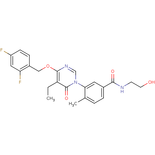 Chemical structure of BindingDB Monomer ID 50346920