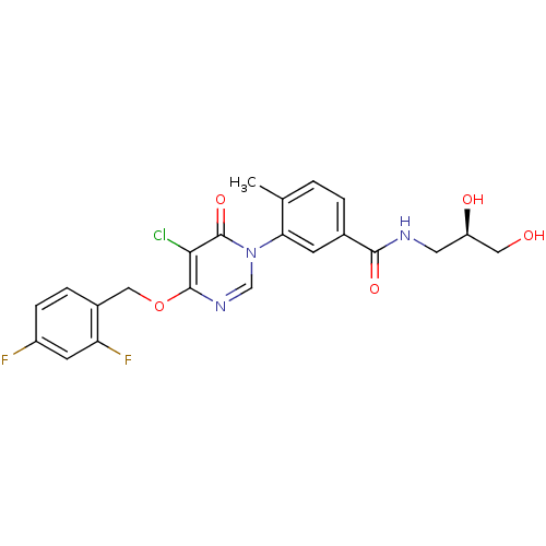 Chemical structure of BindingDB Monomer ID 50346922