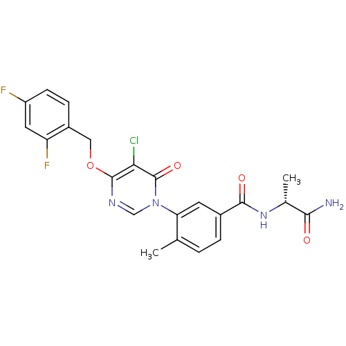 Chemical structure of BindingDB Monomer ID 50346924