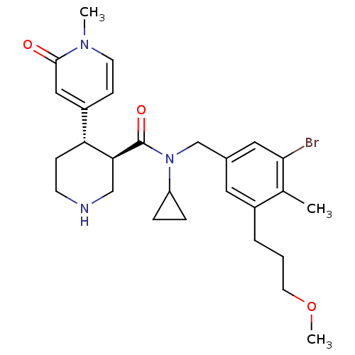 Chemical structure of BindingDB Monomer ID 50347010