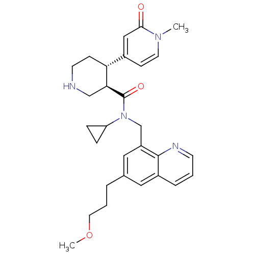 Chemical structure of BindingDB Monomer ID 50347014