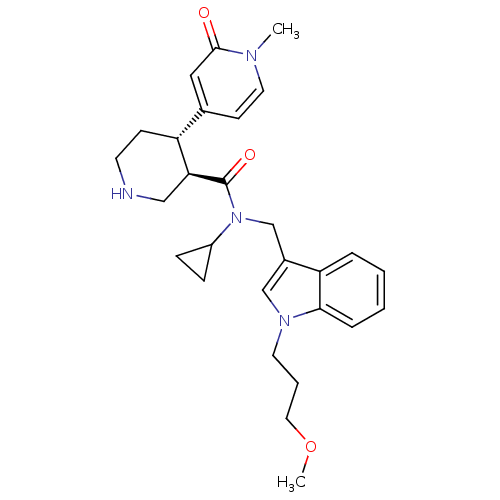 Chemical structure of BindingDB Monomer ID 50347015