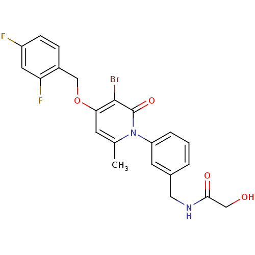 Chemical structure of BindingDB Monomer ID 50347115