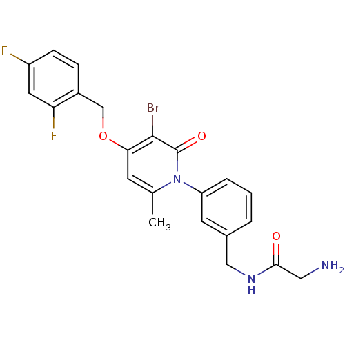 Chemical structure of BindingDB Monomer ID 50347117