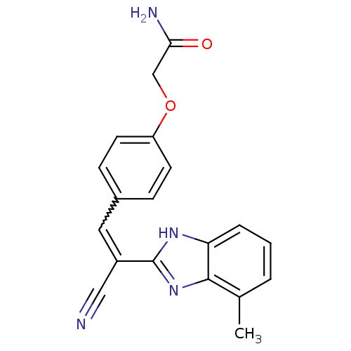 Chemical structure of BindingDB Monomer ID 50347236
