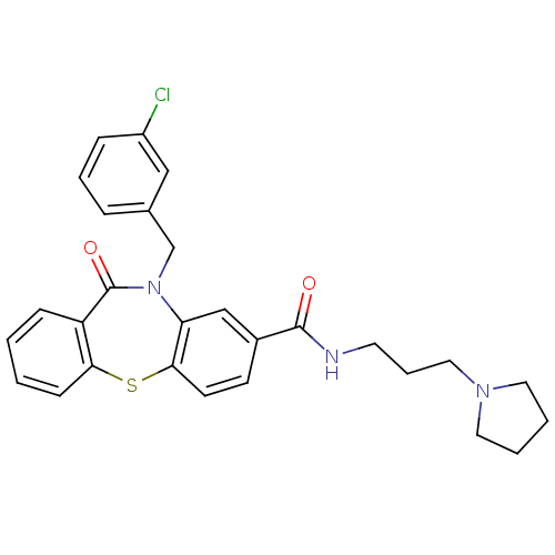 Chemical structure of BindingDB Monomer ID 50347261