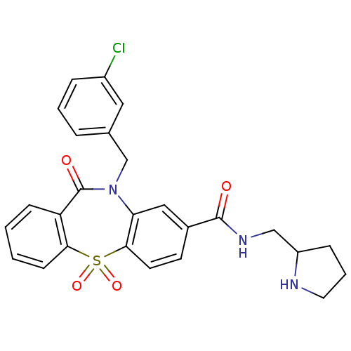 Chemical structure of BindingDB Monomer ID 50347267