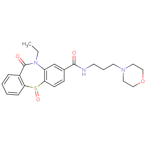 Chemical structure of BindingDB Monomer ID 50347273