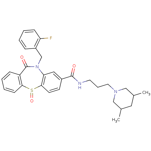 Chemical structure of BindingDB Monomer ID 50347281
