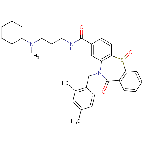 Chemical structure of BindingDB Monomer ID 50347282
