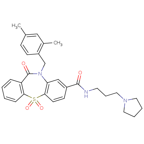Chemical structure of BindingDB Monomer ID 50347284