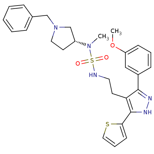 Chemical structure of BindingDB Monomer ID 50347323
