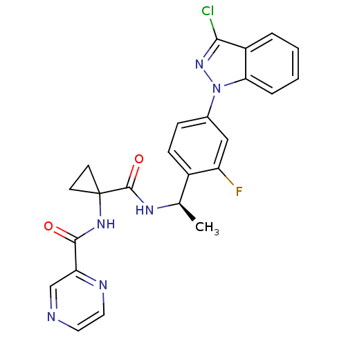 Chemical structure of BindingDB Monomer ID 50347352