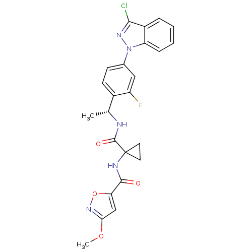 Chemical structure of BindingDB Monomer ID 50347363