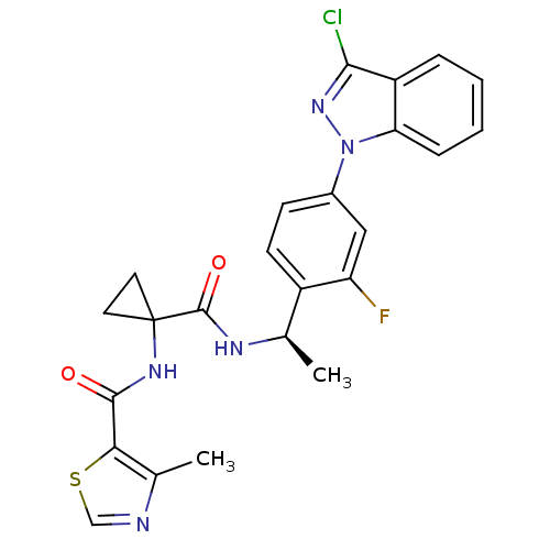 Chemical structure of BindingDB Monomer ID 50347371