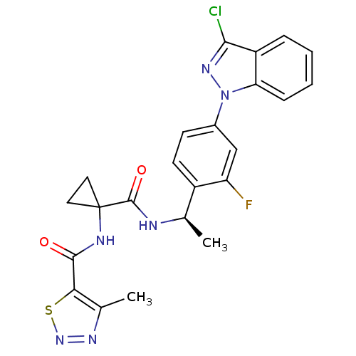 Chemical structure of BindingDB Monomer ID 50347372