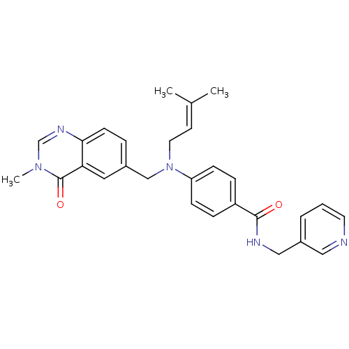 Chemical structure of BindingDB Monomer ID 50347394