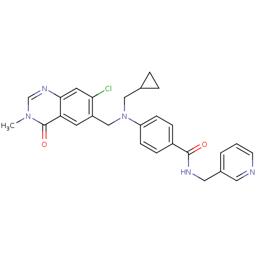 Chemical structure of BindingDB Monomer ID 50347396