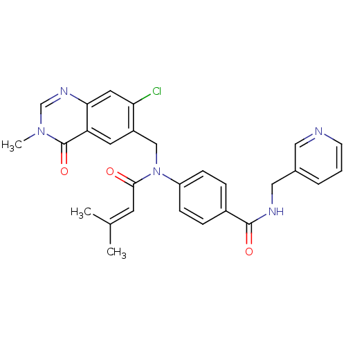 Chemical structure of BindingDB Monomer ID 50347399