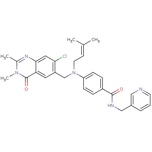 Chemical structure of BindingDB Monomer ID 50347426