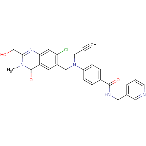 Chemical structure of BindingDB Monomer ID 50347431