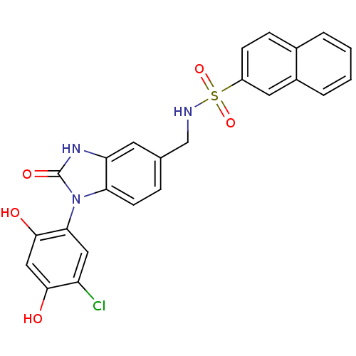 Chemical structure of BindingDB Monomer ID 50347496