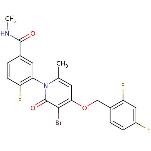 Chemical structure of BindingDB Monomer ID 50347933